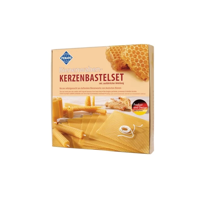 Pebaro - Kerzenbastelset Bienenwaben – Bild 3