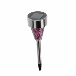 Solar LED Pflanzenstecker Lampe - Ca. 7,5 X 26/34,5 Cm - 1 Stück