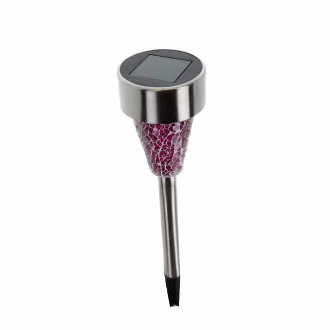 Solar LED Pflanzenstecker Lampe - Ca. 7,5 X 26/34,5 Cm - 1 Stück