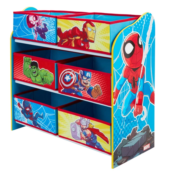 Marvel Spiderman - Regal Mit 6 Boxen – Bild 4
