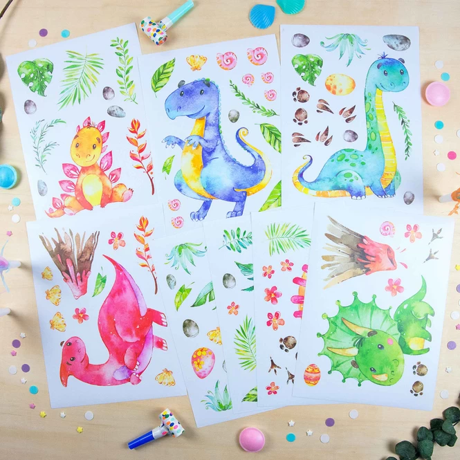 Wandtattoo - Dinosaurier - Set 5