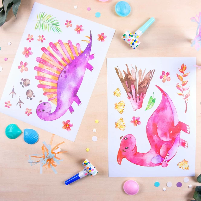 Wandtattoo - Dinosaurier - Set 5 – Bild 3