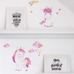 Wandtattoo - Einhorn - Set 2