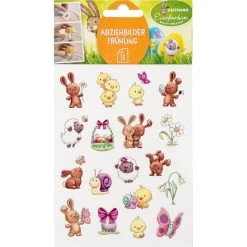 Eierfarben - Abziehbilder - Frühling