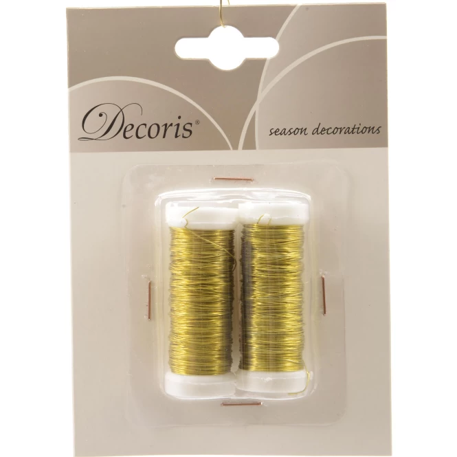 Dekodraht - Ca. 30 M - 2 Stück - Verschiedene Farben – Bild 3