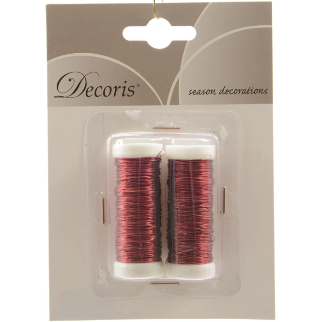 Dekodraht - Ca. 30 M - 2 Stück - Verschiedene Farben – Bild 2