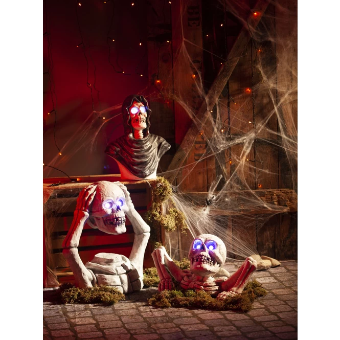 LED-Skelett - Aus Magnesia - 28,5 X 18,5 X 35 Cm