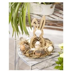 Dekohase - Aus Holz - 12 X 2,5 X 26 Cm