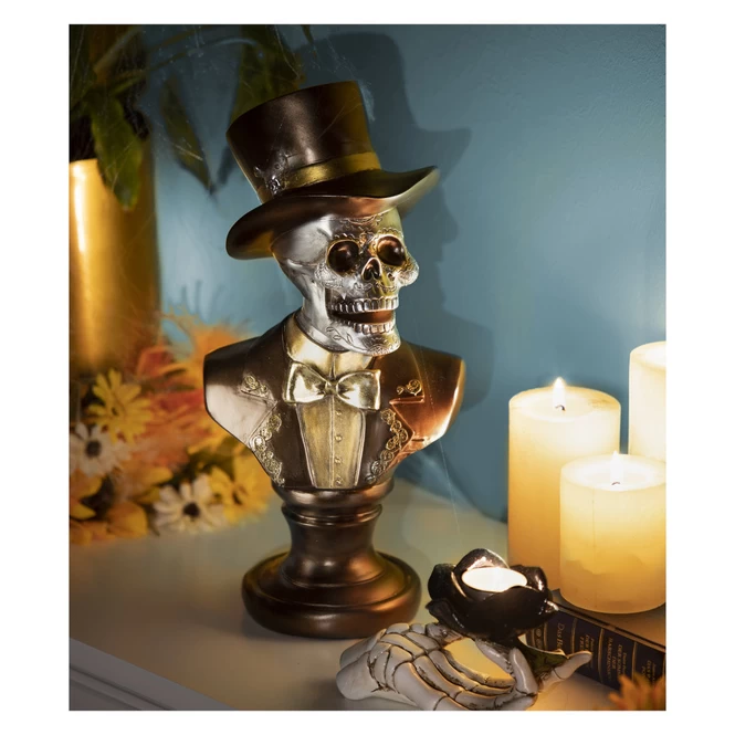 Skelett - Aus Polyresin - Ca. 17,5 X 14 X 35,5 Cm – Bild 2