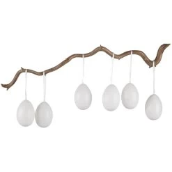 XL-Ostereier - Ca. 8 X 5,5 Cm - 6 Stück