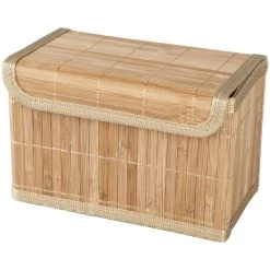 Aufbewahrungskiste - Aus Bambus - Natur - Verschiedene Größen